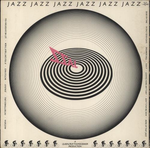 Queen Jazz - 1st + Inner - VG vinyl LP album (LP record) UK QUELPJA858215