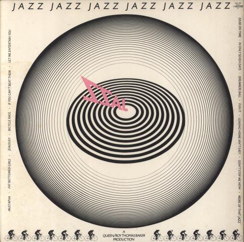 Queen Jazz - 1st + Poster - VG vinyl LP album (LP record) UK QUELPJA576668