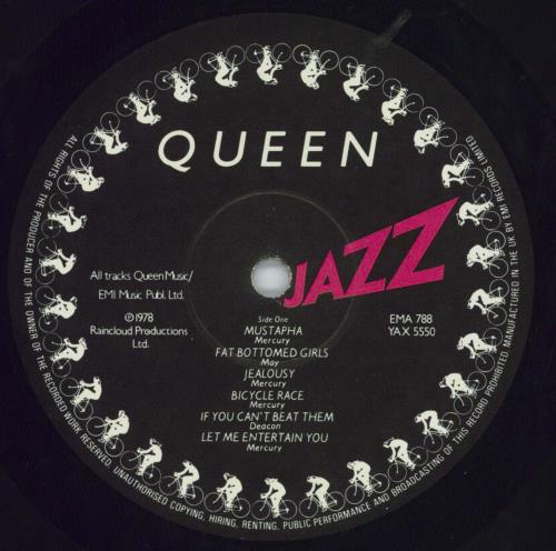 Queen Jazz - 3rd vinyl LP album (LP record) UK QUELPJA687478