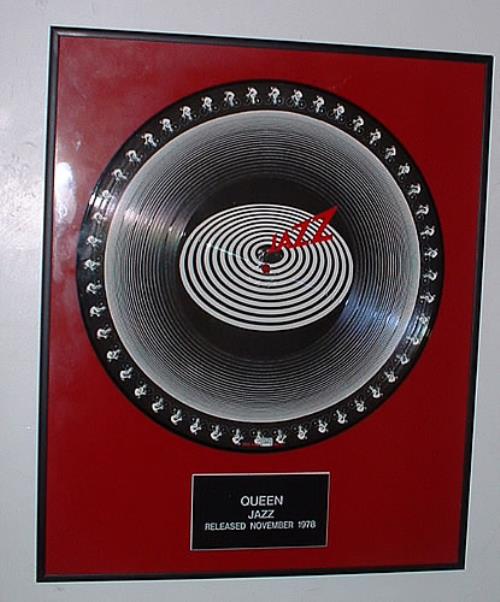Queen Jazz - Framed Picture Disc memorabilia UK QUEMMJA334386