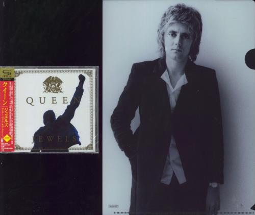 Queen Jewels + PVC Folder SHM CD Japanese QUEHMJE820247