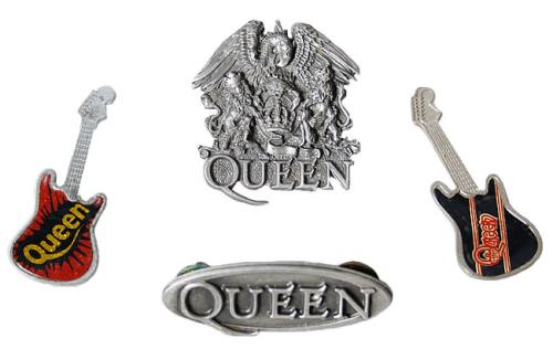 Queen Keyring & Badge Set memorabilia UK QUEMMKE440698