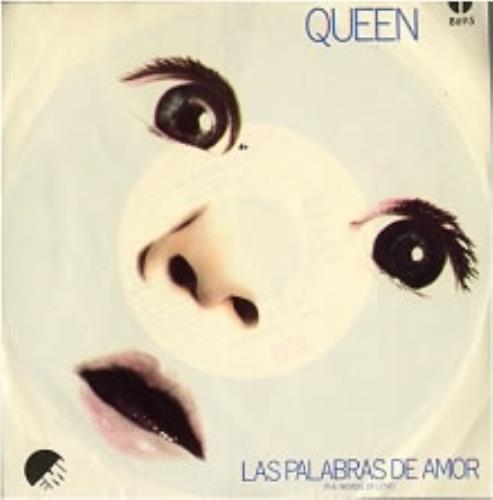 Queen Las Palabras De Amor 7" vinyl single (7 inch record / 45) Mexican QUE07LA173467