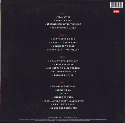 Queen Live Around The World - Black Vinyl + Booklet 2-LP vinyl record set (Double LP Album) UK QUE2LLI801271