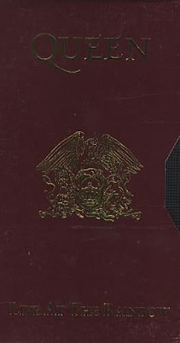 Queen Live At The Rainbow video (VHS or PAL or NTSC) UK QUEVILI338787