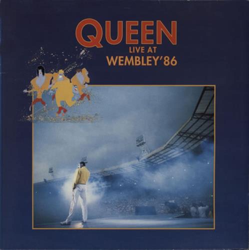 Queen Live At Wembley '86 - EX 2-LP vinyl record set (Double LP Album) UK QUE2LLI530755