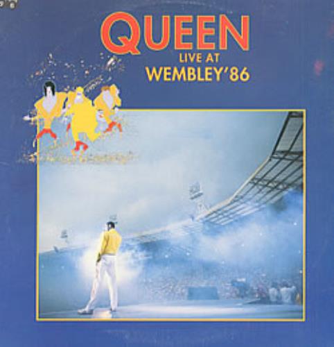 Queen Live At Wembley '86 2-LP vinyl record set (Double LP Album) Brazilian QUE2LLI232104