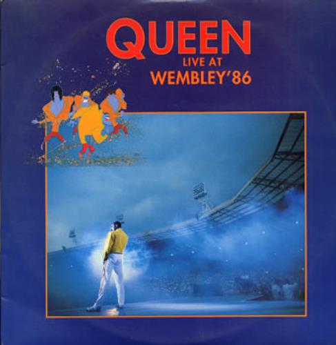 Queen Live At Wembley '86 2-LP vinyl record set (Double LP Album) Colombian QUE2LLI315553