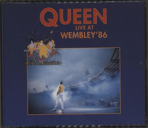 Queen Live At Wembley '86 2 CD album set (Double CD) Dutch QUE2CLI750861