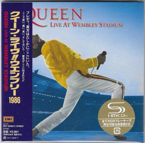 Queen Live At Wembley Stadium - SHM-CD SHM CD Japanese QUEHMLI859915