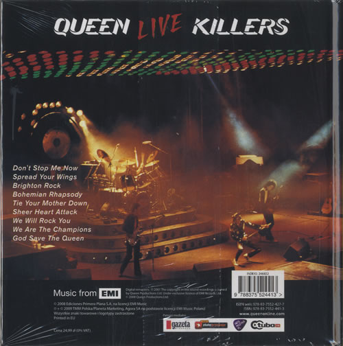 Queen Live Killers Vol.2 Polish CD album (CDLP) (463667)