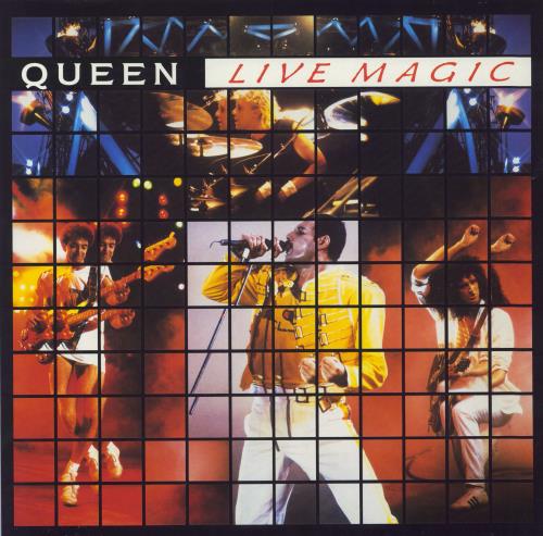 Queen Live Magic vinyl LP album (LP record) UK QUELPLI159591