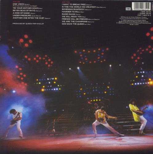 Queen Live Magic vinyl LP album (LP record) UK QUELPLI159591