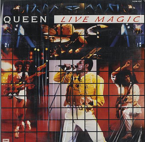 Queen Live Magic vinyl LP album (LP record) Mexican QUELPLI254424
