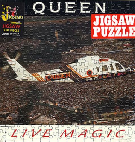 Queen Live Magic memorabilia UK QUEMMLI286922
