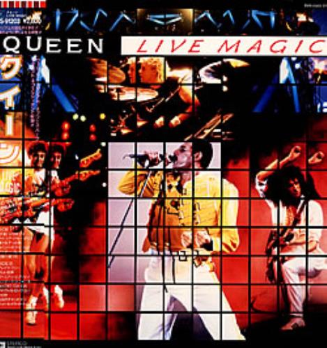 Queen Live Magic vinyl LP album (LP record) Japanese QUELPLI39918