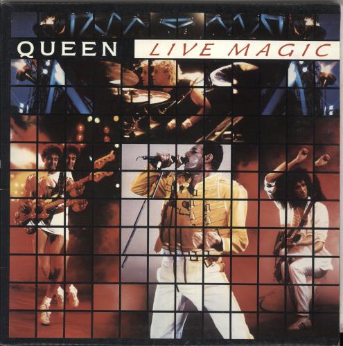 Queen Live Magic vinyl LP album (LP record) Australian QUELPLI734209