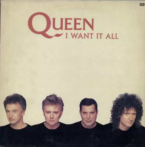 Queen Lo Quiero Todo 12" vinyl single (12 inch record / Maxi-single) Argentinean QUE12LO576264