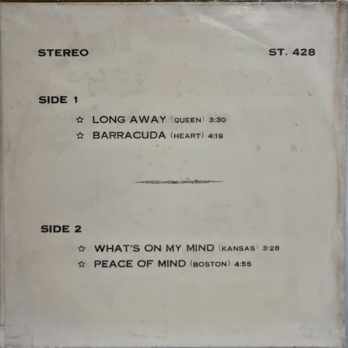 Queen Long Away 7" vinyl single (7 inch record / 45) Thailand QUE07LO793290