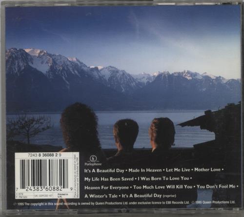 Queen Made In Heaven CD album (CDLP) UK QUECDMA328019