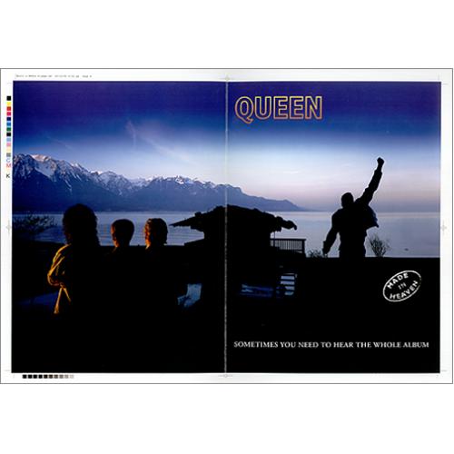 Queen Made In Heaven artwork UK QUEARMA425319