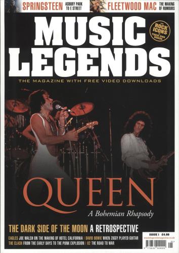Queen Music Legends magazine UK QUEMAMU736738