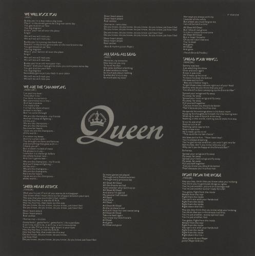 Queen News Of The World + Sticker Set vinyl LP album (LP record) Japanese QUELPNE217395