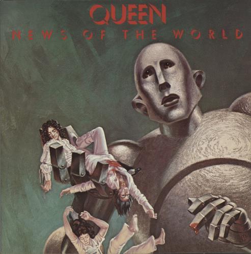 Queen News Of The World - 1st - Die-Cut Inner vinyl LP album (LP record) UK QUELPNE879928