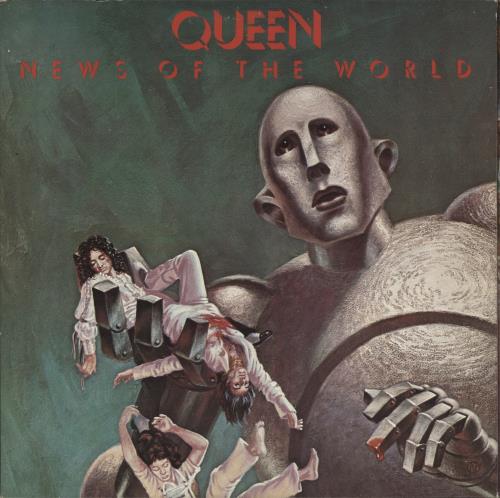 Queen News Of The World - 1st - EX vinyl LP album (LP record) UK QUELPNE575451