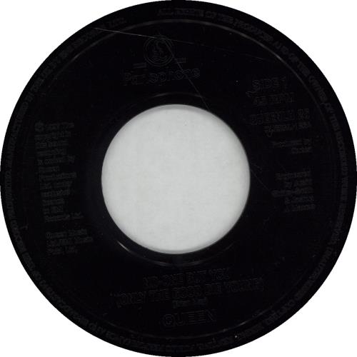 Queen No-One But You (Only The Good Die Young) - Jukebox Issue 7" vinyl single (7 inch record / 45) UK QUE07NO255412