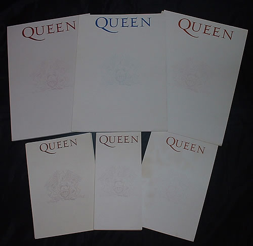 Queen Notelet Pads memorabilia UK QUEMMNO328069