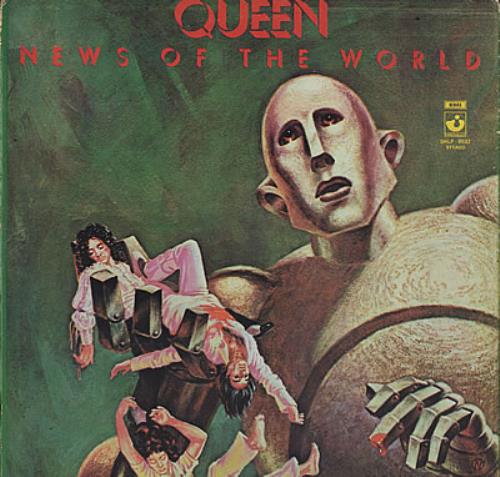 Queen Noticas Del Mundo - News Of The World vinyl LP album (LP record) Venezuelan QUELPNO275092