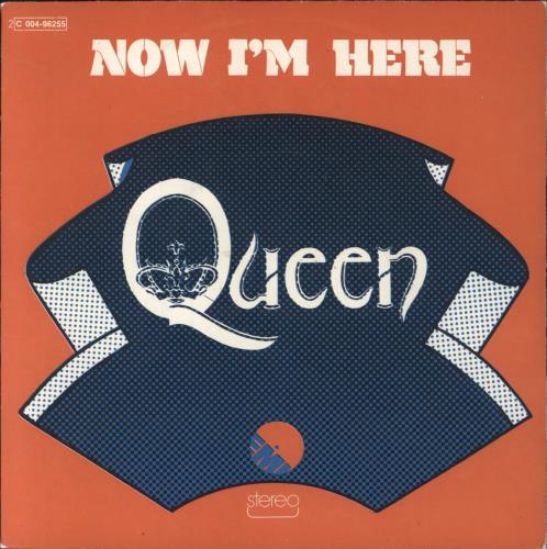 Queen Now I'm Here 7" vinyl single (7 inch record / 45) French QUE07NO795196