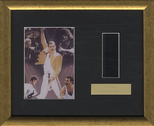 Queen Original Framed Filmcell memorabilia UK QUEMMOR334627