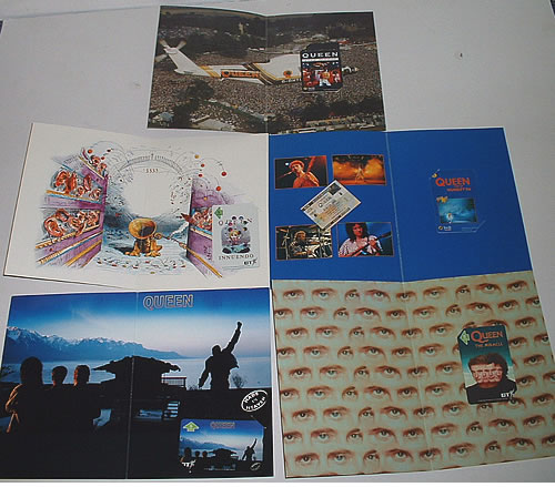 Queen Phone Card Set memorabilia UK QUEMMPH328036