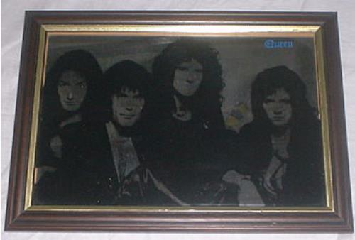 Queen Picture Mirror - 70's memorabilia UK QUEMMPI219332