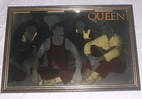 Queen Picture Mirror - The Works memorabilia UK QUEMMPI219331
