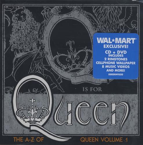 Queen Q Is For Queen: The A-Z Of Queen Volume 1 2-disc CD/DVD set US QUE2DQI410015