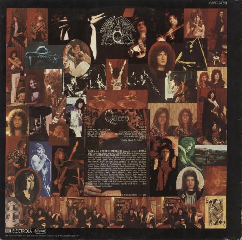 Queen Queen - VG vinyl LP album (LP record) German QUELPQU888443