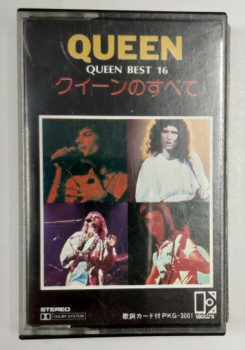Queen Queen Best 16 cassette album Japanese QUECLQU874387