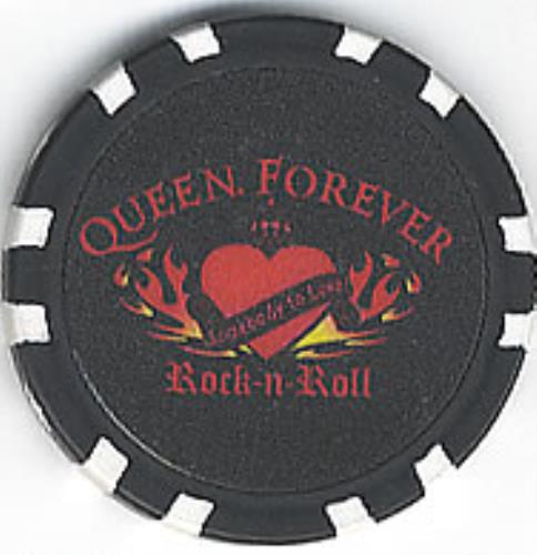 Queen Queen Forever - Gaming Chip memorabilia US QUEMMQU352373