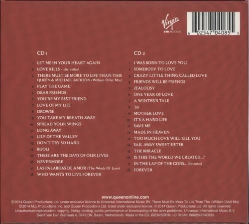 Queen Queen Forever 2 CD album set (Double CD) UK QUE2CQU673049