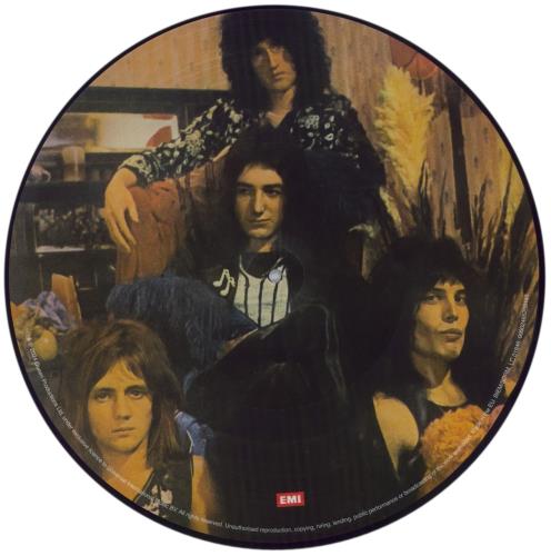 Queen Queen I picture disc LP (vinyl picture disc album) UK QUEPDQU850125