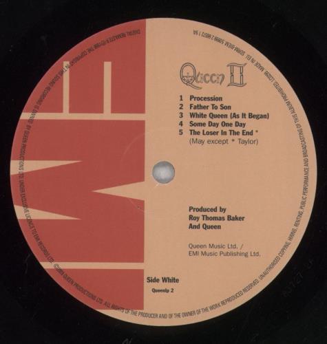 Queen Queen II + PVC Sleeve vinyl LP album (LP record) UK QUELPQU462778