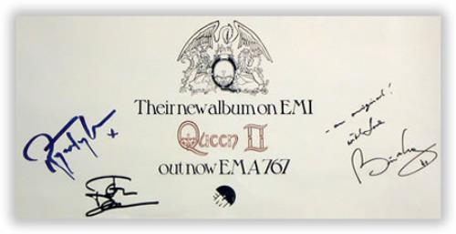 Queen Queen II poster UK QUEPOQU409183