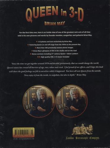 Queen Queen in 3-D [3D Stereoscopic Book] book UK QUEBKQU686928