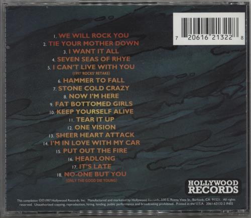 Queen Queen Rocks CD album (CDLP) US QUECDQU411854