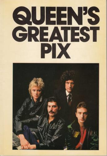 Queen Queen's Greatest Pix book UK QUEBKQU135297
