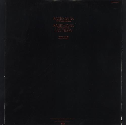 Queen Radio Ga Ga - EX 12" vinyl single (12 inch record / Maxi-single) UK QUE12RA06613