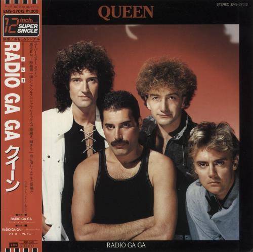 Queen Radio Ga Ga 12" vinyl single (12 inch record / Maxi-single) Japanese QUE12RA25769